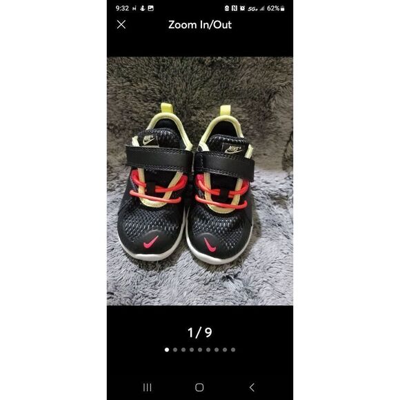 NIKE FLEX CONTACT 3 BOYS' RUNNING SHOE Size 5C - Picture 2 of 7